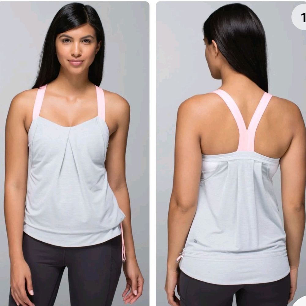 Like new Lululemon Rest Less tank top size 6